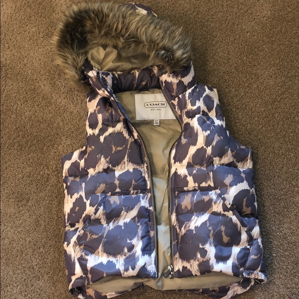 Leopard Vest